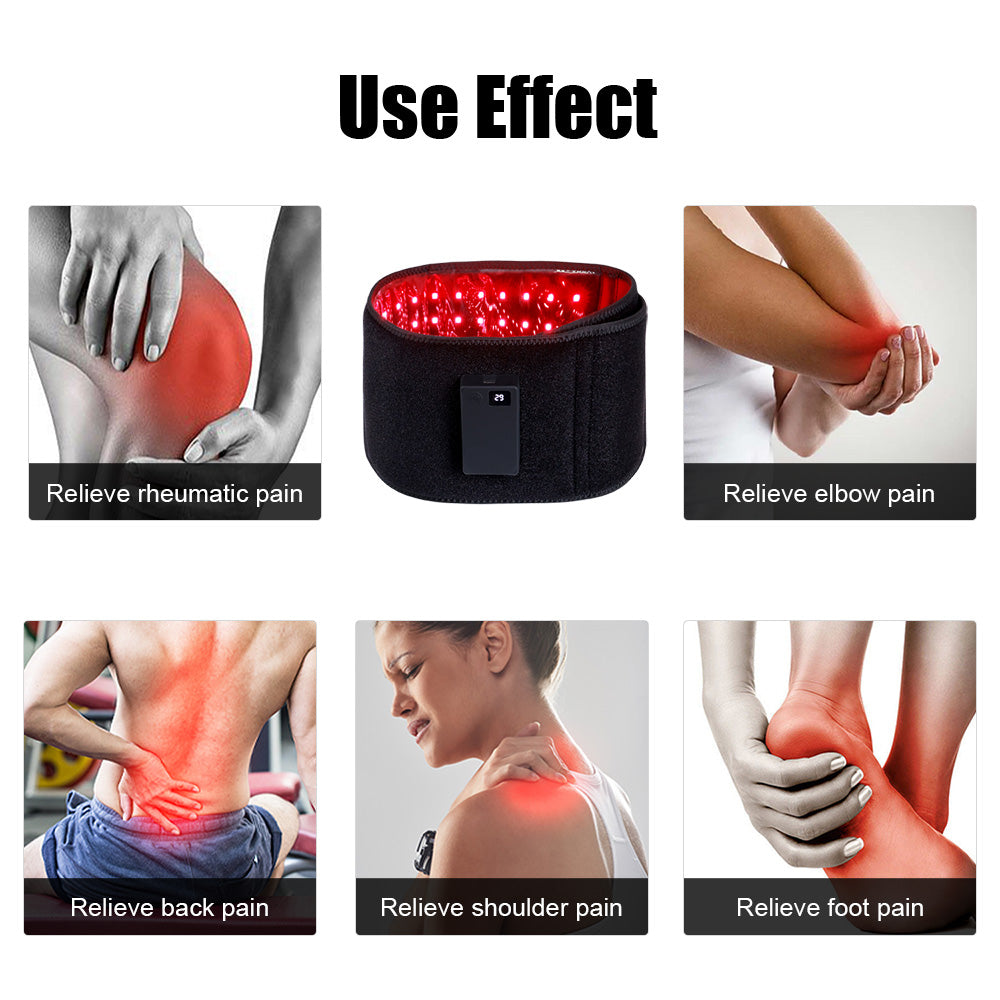 Charged Rechargeable 660 nm / 850 nm LED Therapy Belt