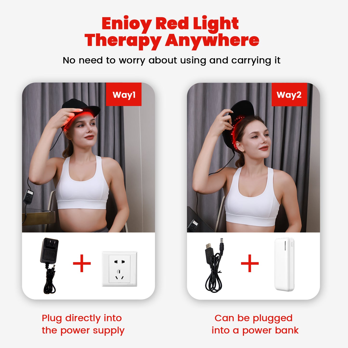 Redipy Infrared Red Light Therapy Hair Growth System Red Light Therapy Cap Hair Growth for Men & Women, Hair Loss Treatments Hair Cap, Hair Growth Treatment for Men and Women