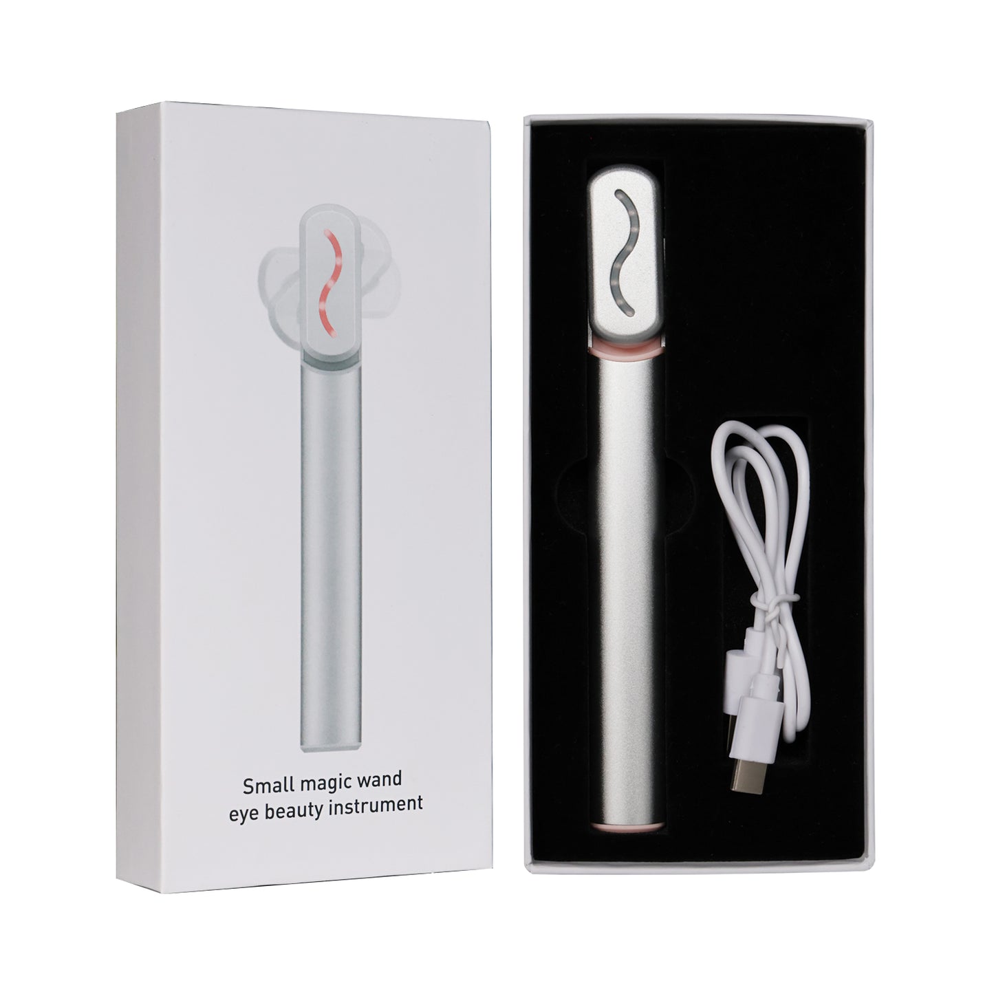 Red LED light therapy & EMS face eye facial wand