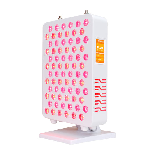 Redipy Red Light Device, 8 in 1 Red Light Panel with 72 Pcs Dual Chips LEDs, Mobile App, Remote, Toucch Screen Control, Timer, Hanging Kit &amp; Adjustable Stand for Home Office &amp; Gym.