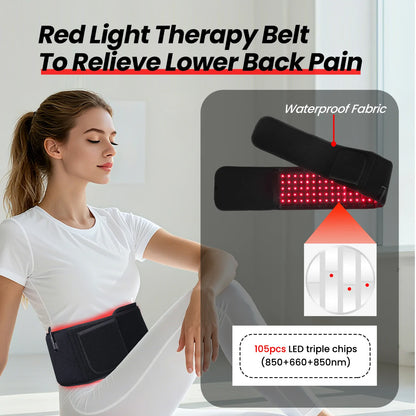 Redipy CoreRelif Red & Near-Infrared Therapy Belt