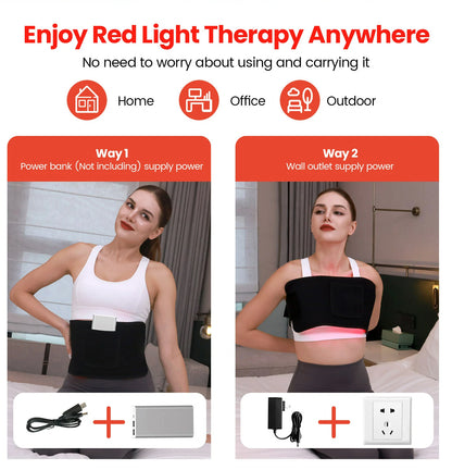 Redipy CoreRelif Red & Near-Infrared Therapy Belt