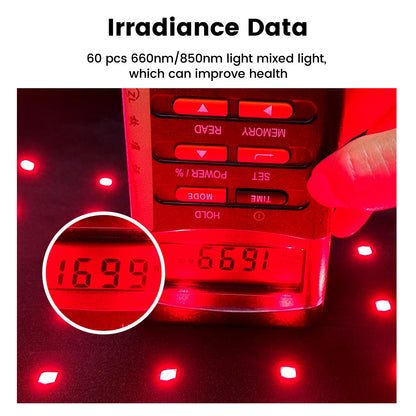 Walk Freely Battery-Powered 660 nm / 850 nm LED Foot Therapy Shoes