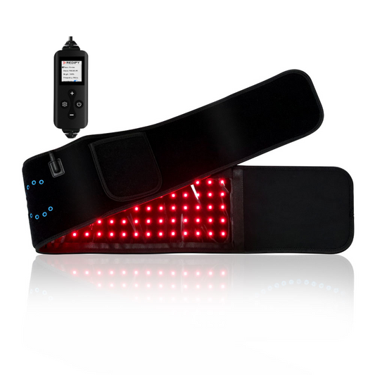 Dual-Wavelength LED Therapy Belt – Full-Color Display (660 nm & 850 nm)